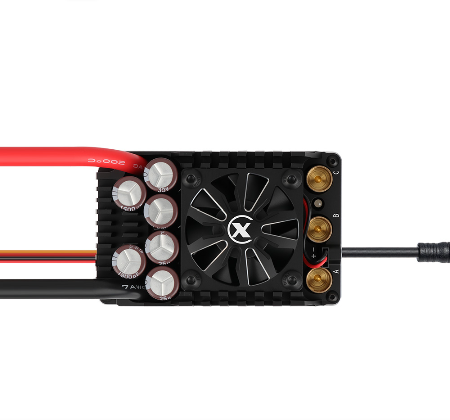 XC E6 MAX Brushless ESC 550A 3-8S for 1/5 1/6 RC Model Car Buggy Truck On-Road Racing Parts - Image 2