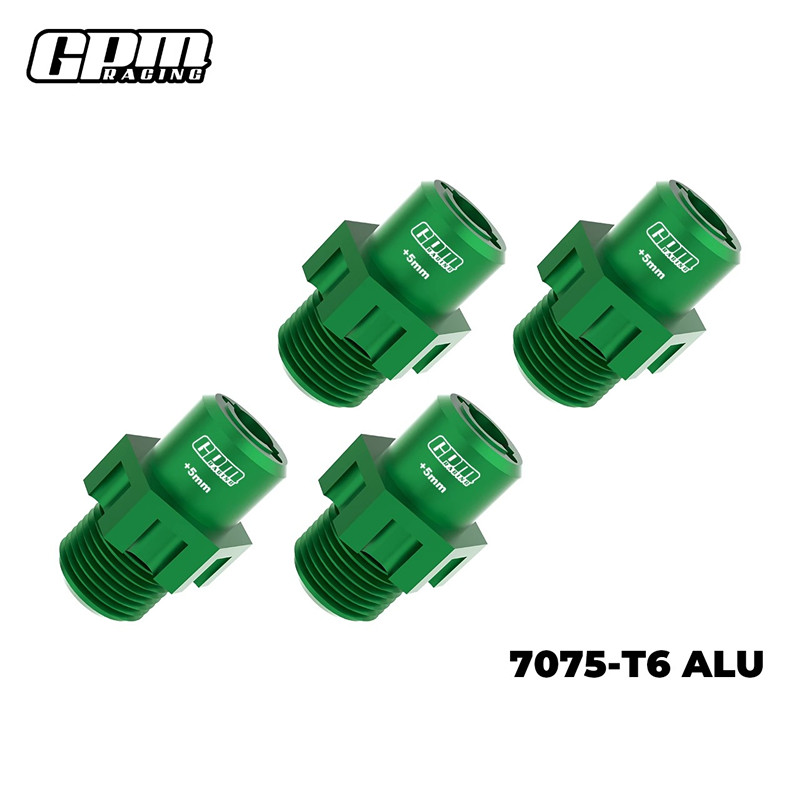 7075 Alloy 17mm Wheel Hubs Widen 5mm For TRAXXAS 1/8 JATO 4X4 VXL 9086 - Image 4