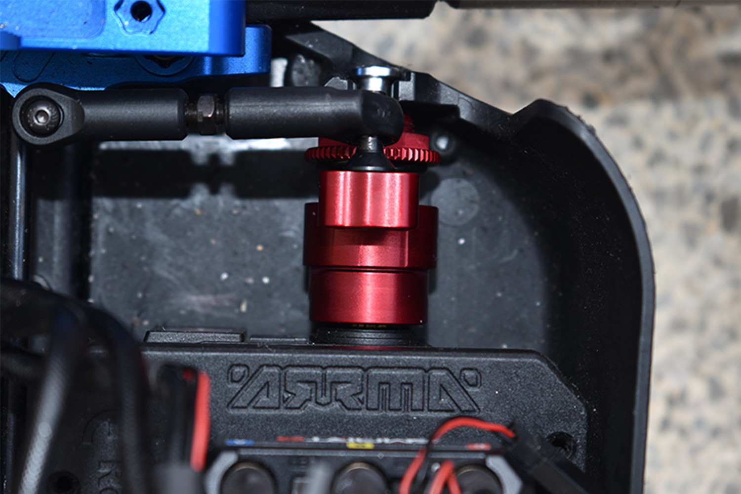 Aluminium 7075 Servo Horn 15T & Built-In Spring ARRMA 1/5 Kraton Outcast 8S EXB - Image 2