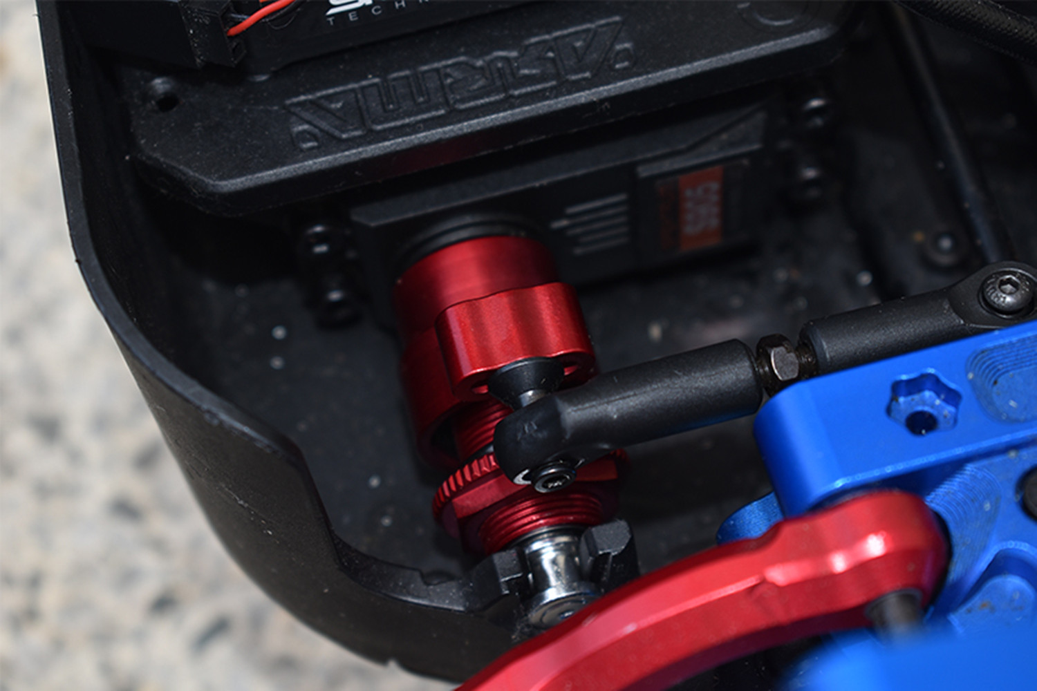 Aluminium 7075 Servo Horn 15T & Built-In Spring ARRMA 1/5 Kraton Outcast 8S EXB - Image 3