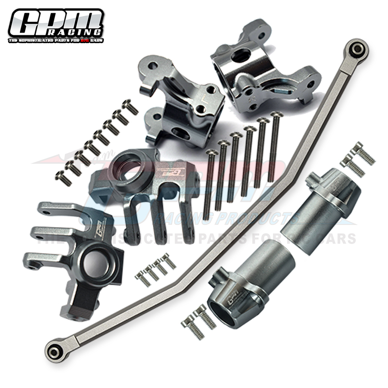 Aluminium Front C-Bracket + Front and Rear Cup Set For Axial 1/10 RBX10 Ryft 4WD Scale - Image 8
