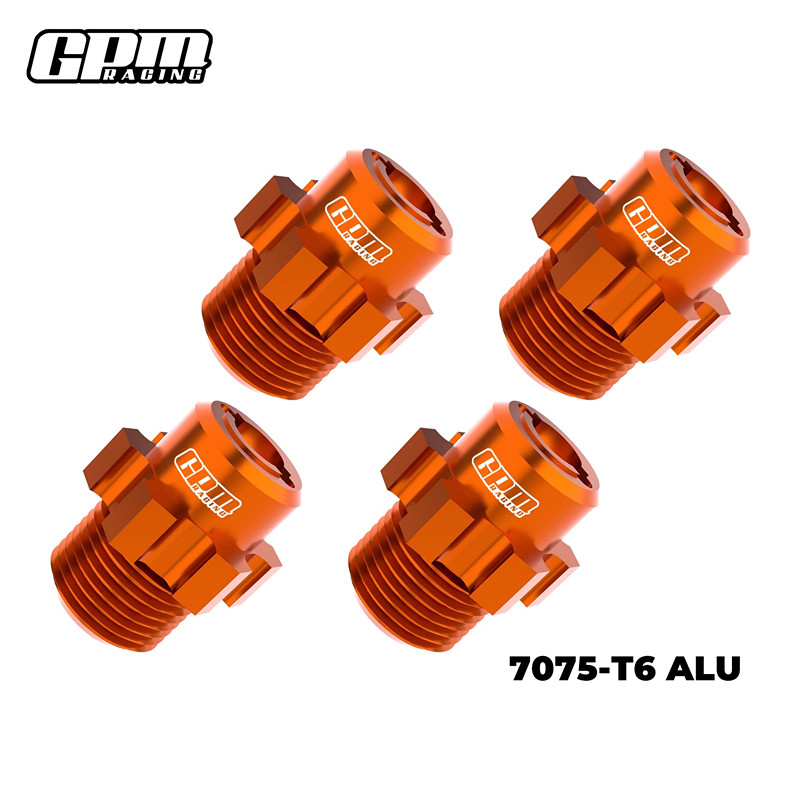 075 Alloy 17mm Wheel Hubs For TRAXXAS 1/8 JATO 4X4 VXL 9086 1/10 Rustler HOSS - Image 5