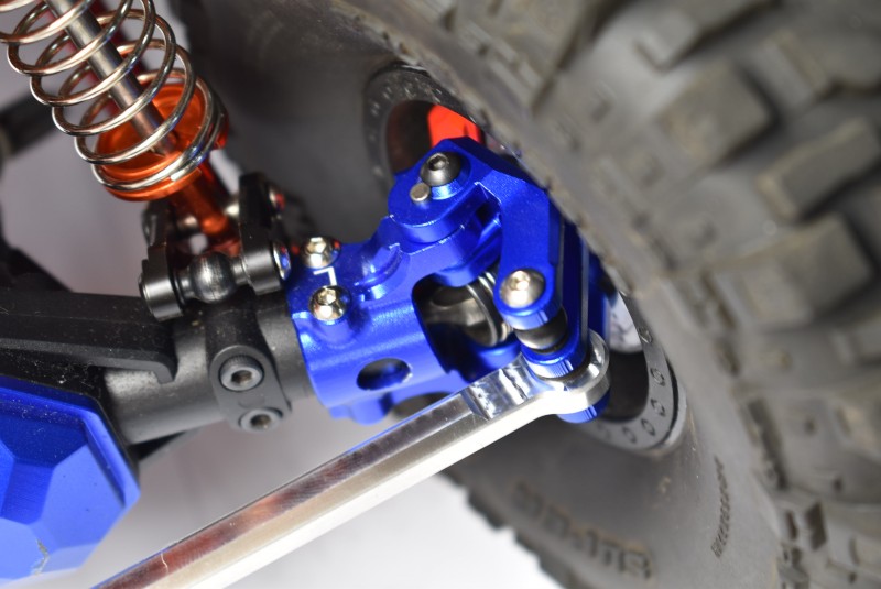 Aluminium Front C-Bracket + Front and Rear Cup Set For Axial 1/10 RBX10 Ryft 4WD Scale - Image 4