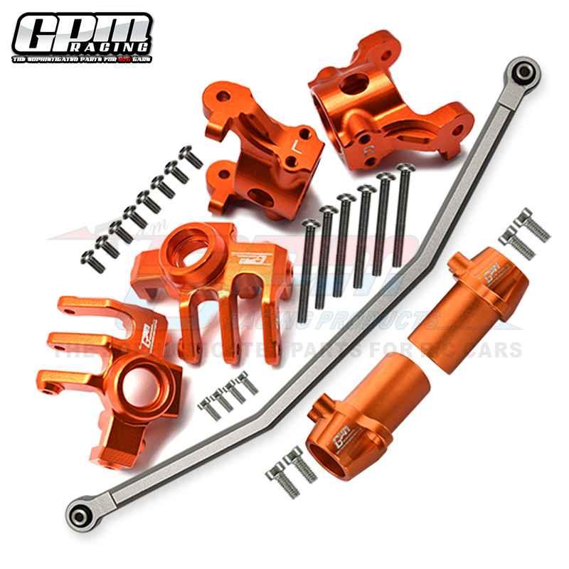 Aluminium Front C-Bracket + Front and Rear Cup Set For Axial 1/10 RBX10 Ryft 4WD Scale - Image 6