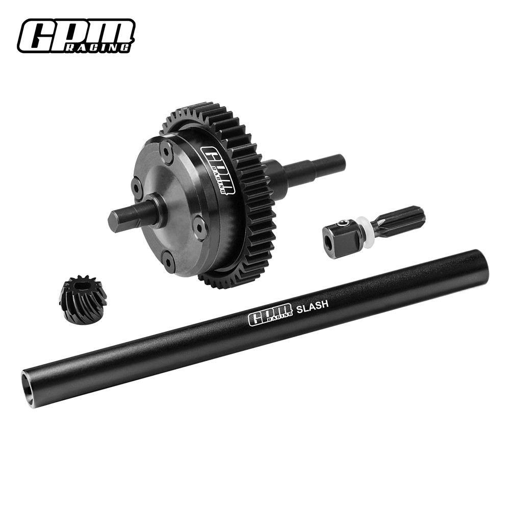 Carbon Steel & 7075 Alloy Centre Complete Diffs 13T/47T For TRAXXAS Mini Slash - Image 7