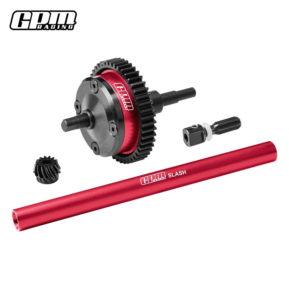 Carbon Steel & 7075 Alloy Centre Complete Diffs 13T/47T For TRAXXAS Mini Slash - Image 8