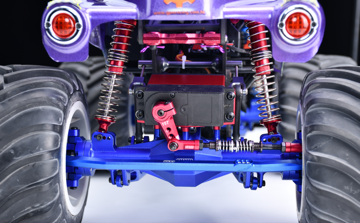 GPM 7075 Alu Quick Release Front Axle Housing Set For LOSI 1/8 LMT 1.0/2.0 LOS-1805 - Image 2