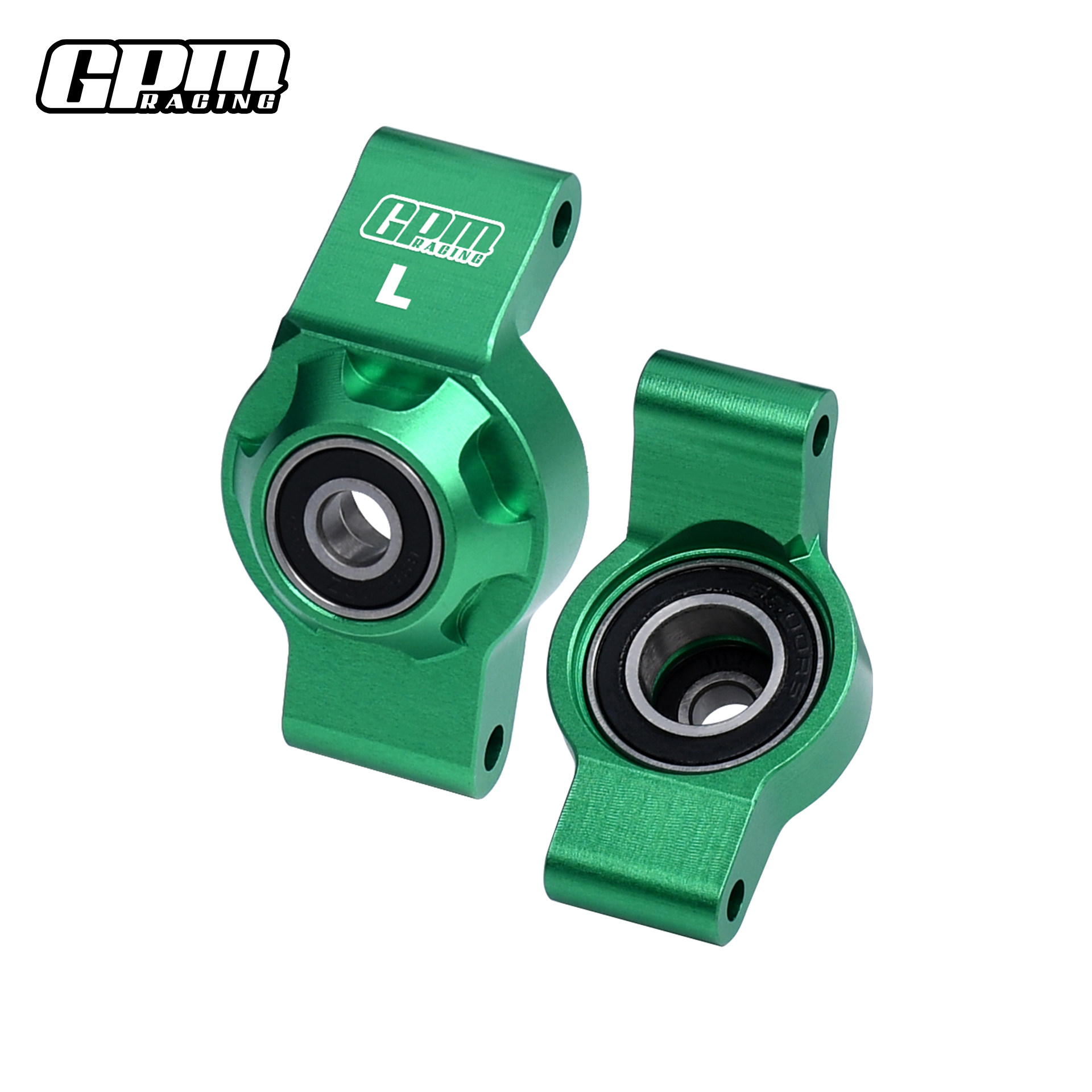 7075 Aluminum Rear Knuckles (C-Hubs) with Heavy Duty Bearings for TRAXXAS Mini Maxx, Mini XRT & Mini SLASH - Image 8