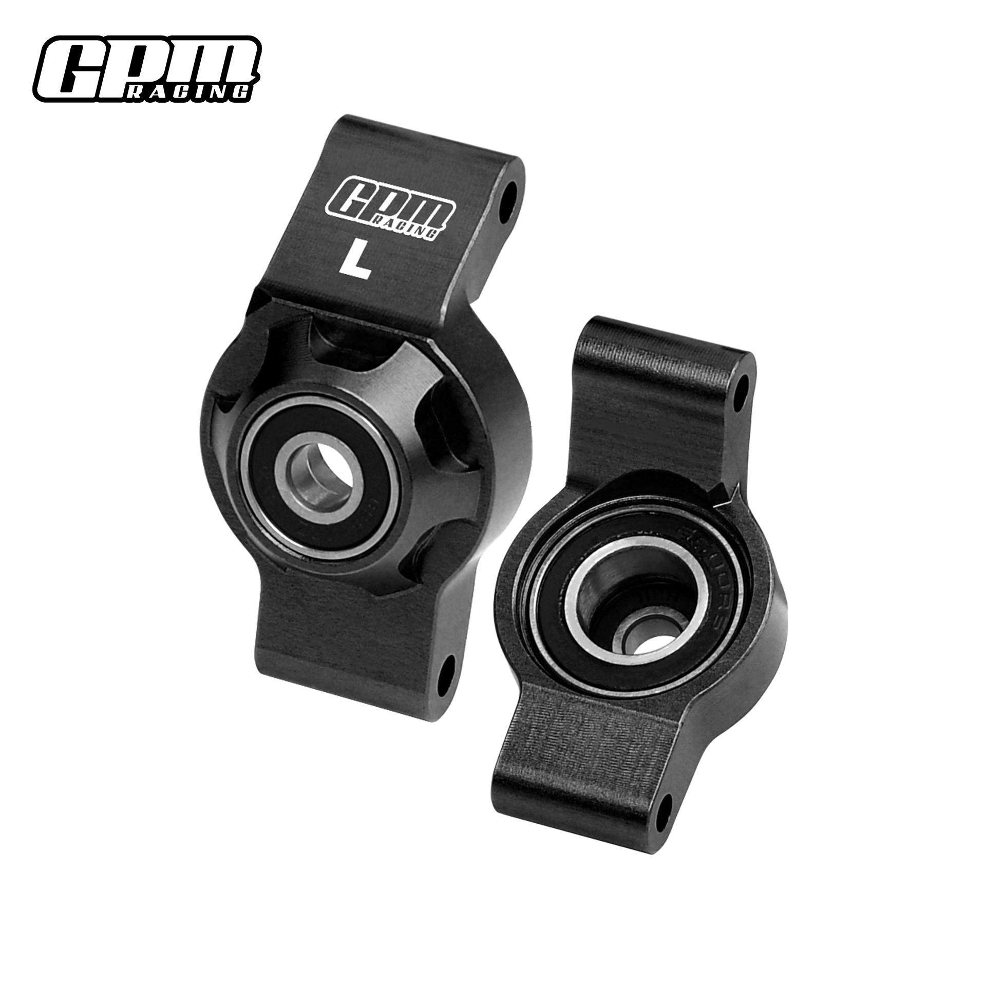 7075 Aluminum Rear Knuckles (C-Hubs) with Heavy Duty Bearings for TRAXXAS Mini Maxx, Mini XRT & Mini SLASH - Image 2