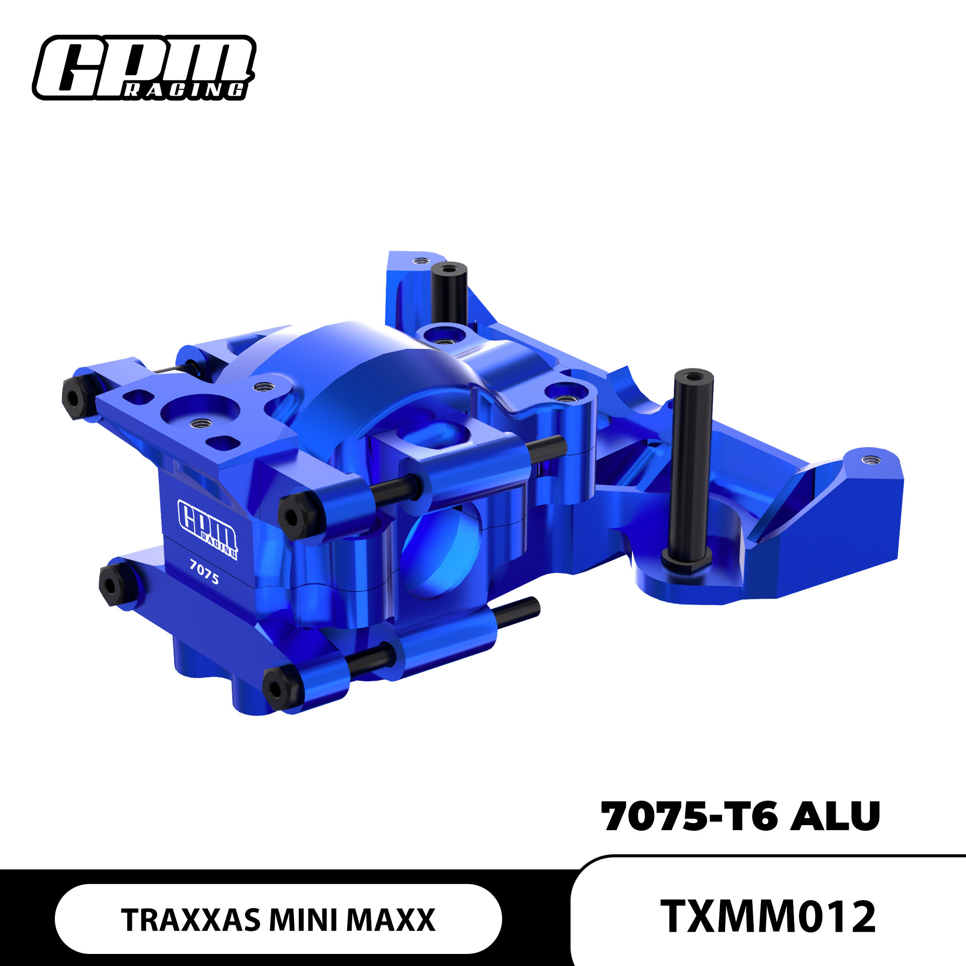 7075 Front Gearbox upper and Lower Cover For TRAXXAS MINI MAXX MINI X /XRT/Slash/raiy - Image 6