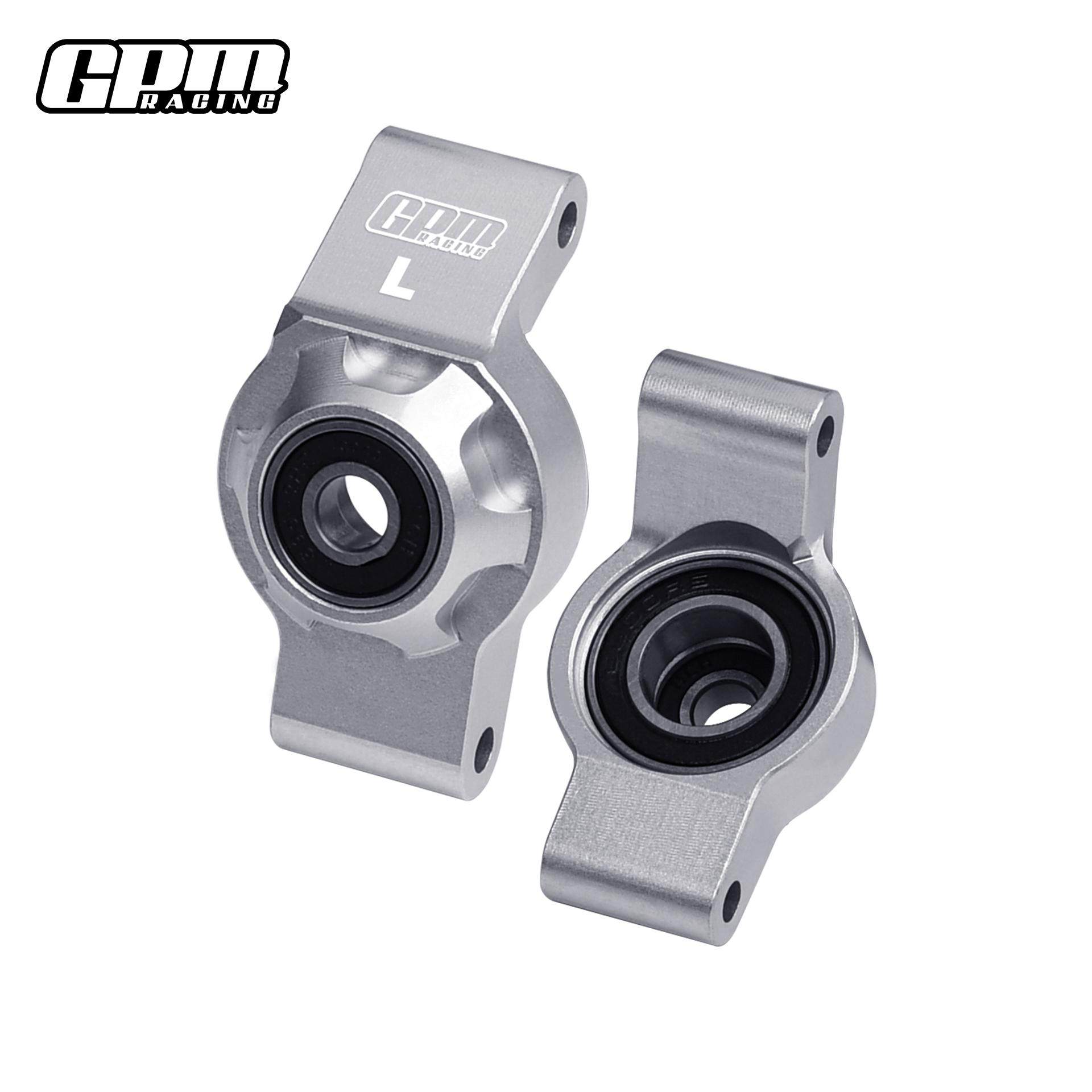 7075 Aluminum Rear Knuckles (C-Hubs) with Heavy Duty Bearings for TRAXXAS Mini Maxx, Mini XRT & Mini SLASH - Image 5