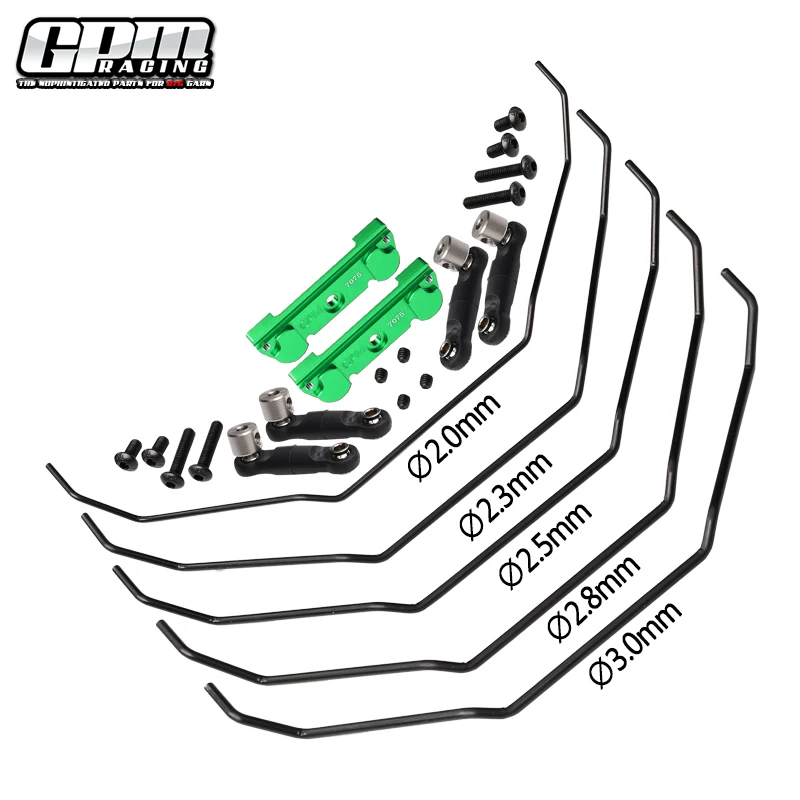GPM 7075 Alu Sway Bar Mount & Linkage And Wire kit For TRAXXAS Maxx slash 10295 - Image 6