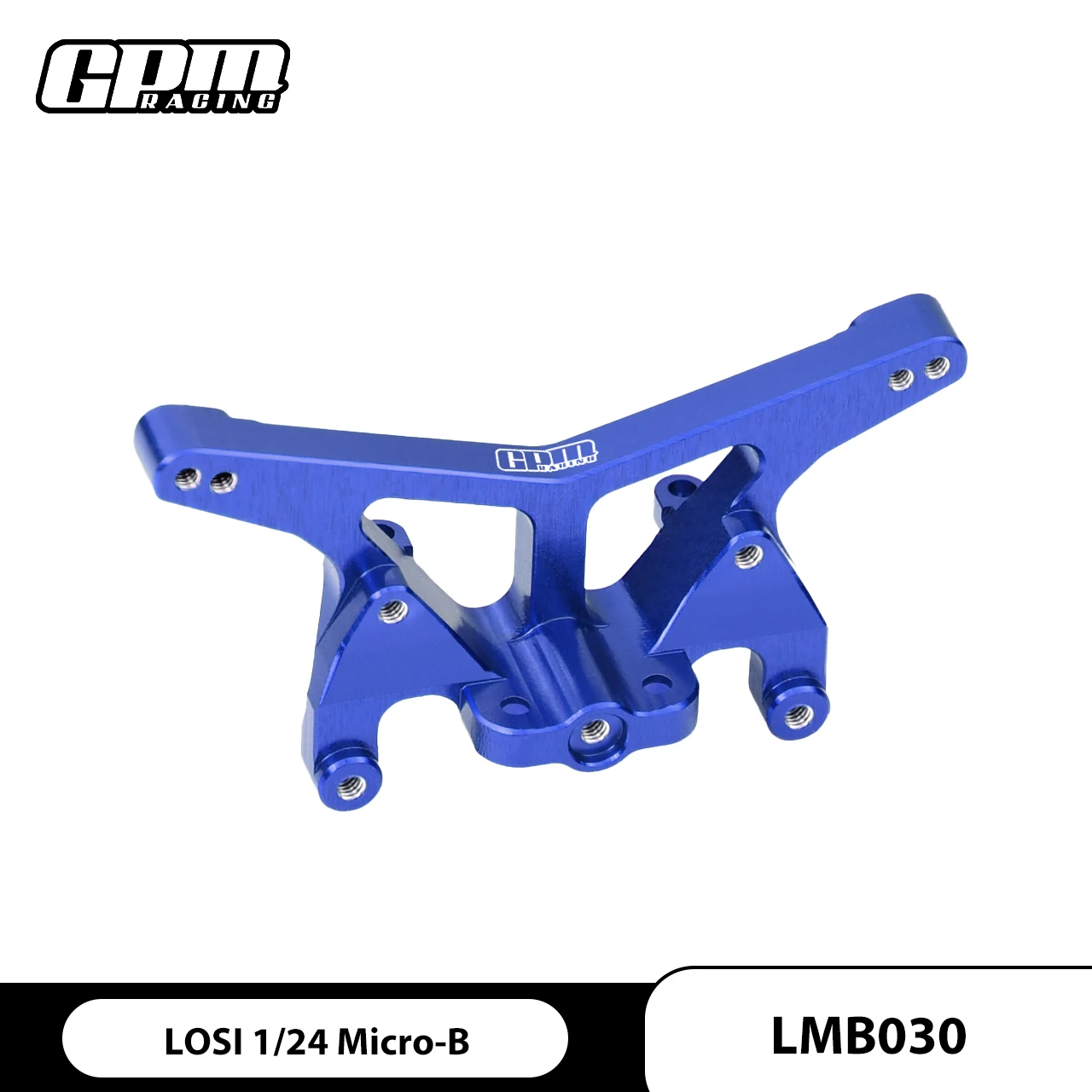 GPM 7075 Alloy Rear Shock Tower For LOSI 1/24 Micro-B 2WD Buggy LOS-1770 - Image 4