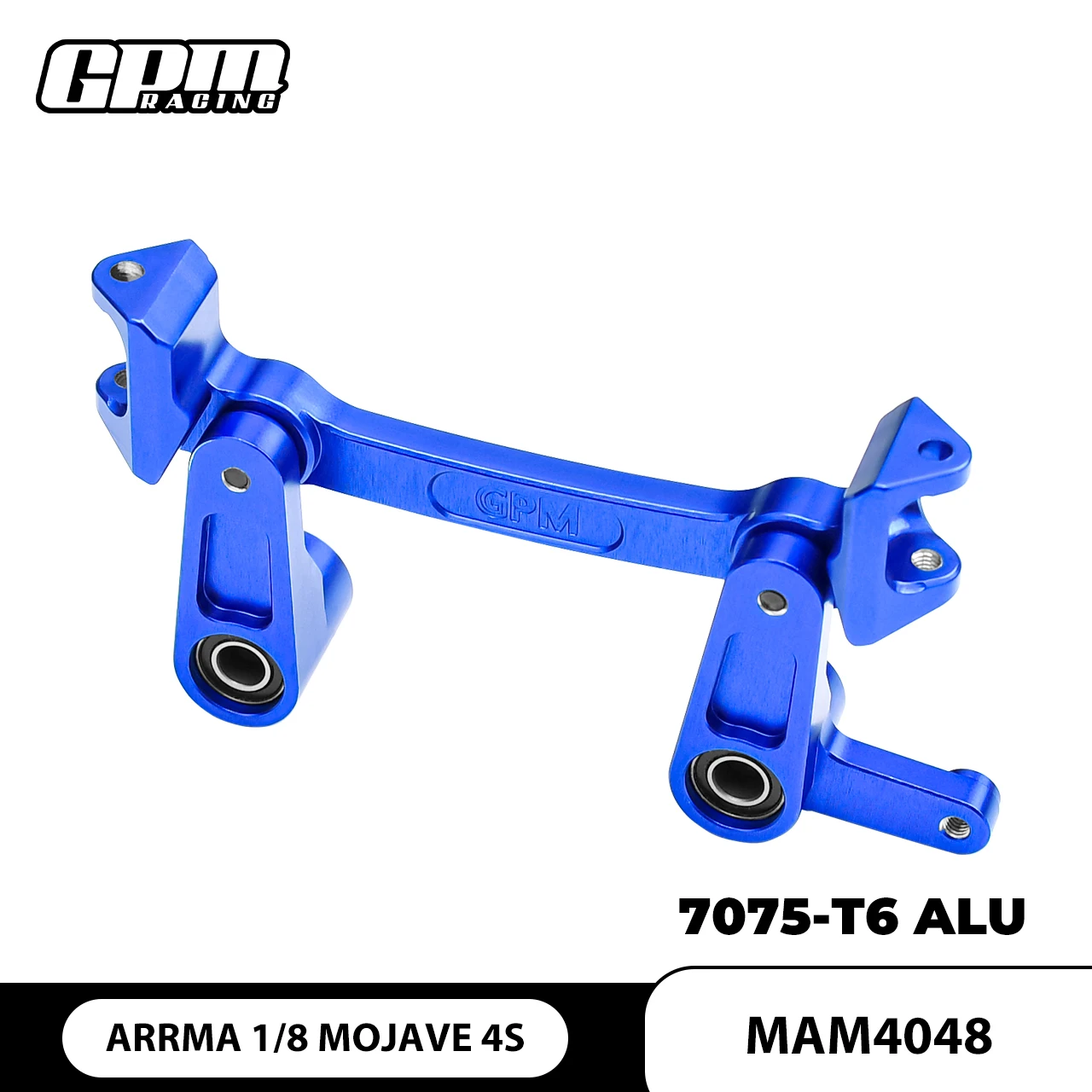 GPM 7075 Alloy Front Steering Assembly for ARRMA 1/8 Mojave 4S BLX Desert Truck - Upgrade Kit - Image 5
