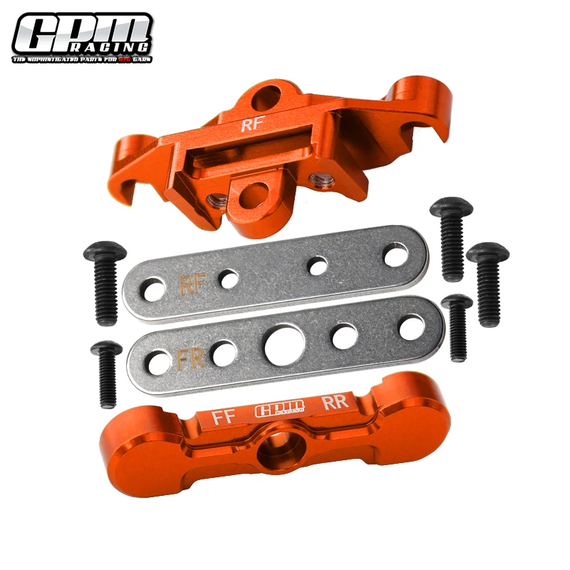 GPM 7075 Alloy Rear Tie Bar Mount&Suspension Pin Retainers TRAXXAS Maxx Slash Maxx - Image 3