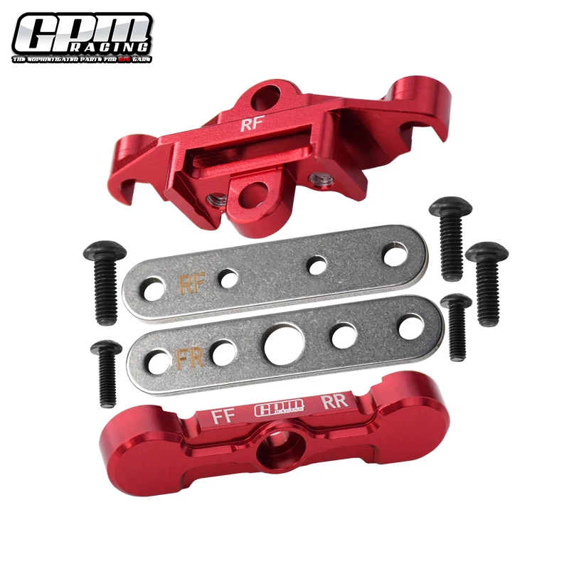 GPM 7075 Alloy Rear Tie Bar Mount&Suspension Pin Retainers TRAXXAS Maxx Slash Maxx - Image 2