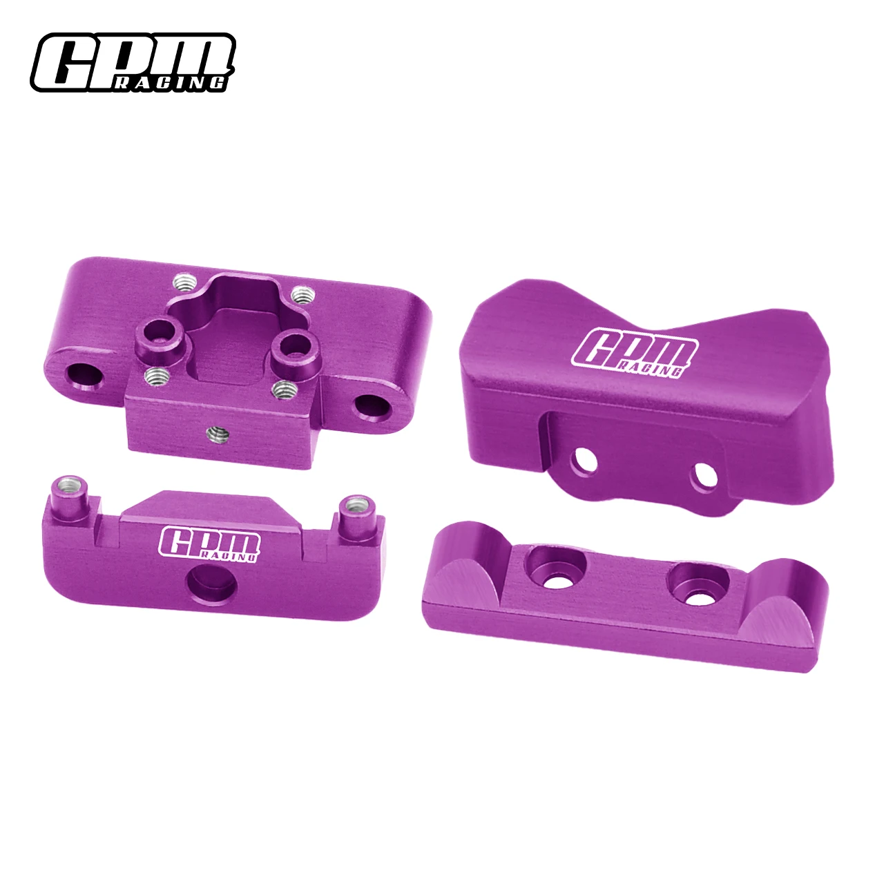GPM 7075 Alloy Front Bulkhead And Rear Pin Mounts for LOSI 1/24 Micro-B And 1/28 Micro-T Front Bulkhead Rear Pin Mounts - Image 5