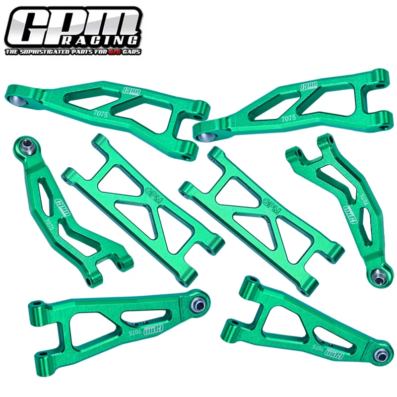 GPM Alu 7075 Front & Rear Suspension Arms Set For ARRMA 1/18 Granite Grom Typhon - Image 4