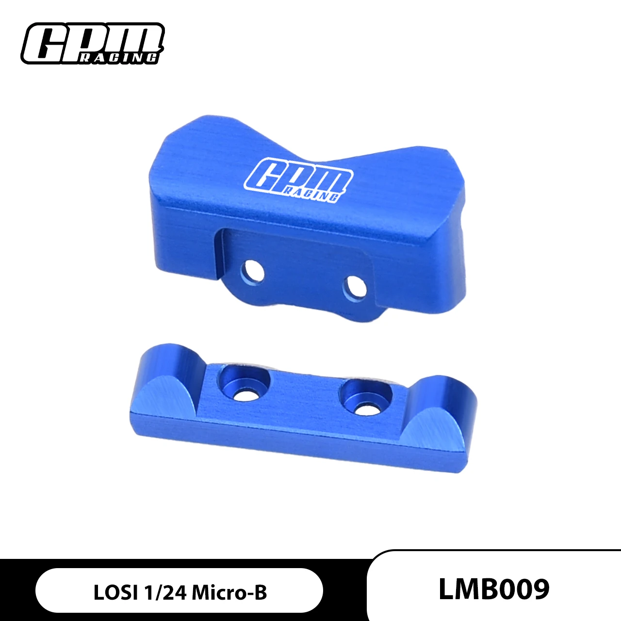 GPM 7075 Alloy Rear Pin Mounts for LOSI 1/24 Micro-B & 1/28 Micro-T LOS-1761 - Racing Upgrade Parts - Image 3