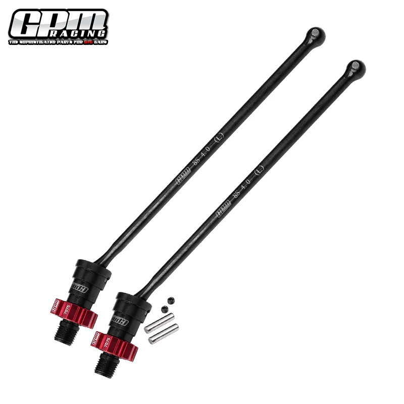 GPM Carbon Steel Front/Rear Driveshaft with 7075 Alloy Hex for TRAXXAS XRT #7895 WideMaxx - Upgrade Racing Accessory - Image 6