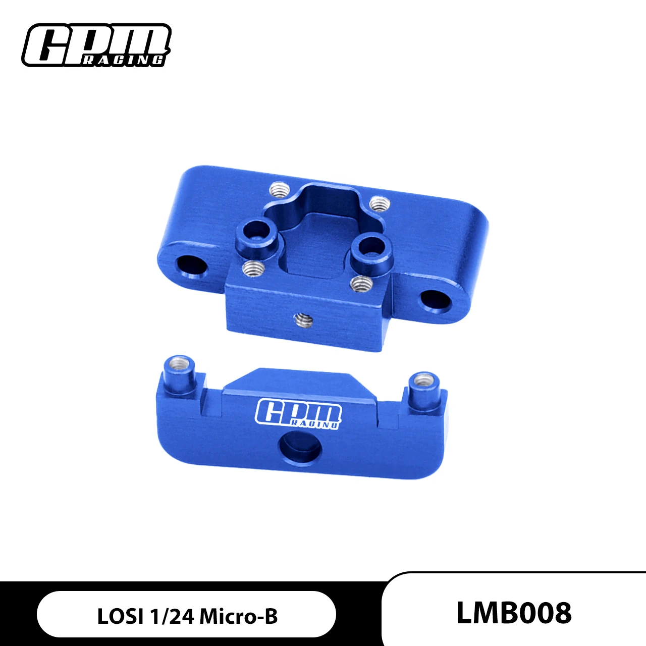 GPM 7075 Alloy Front Bulkhead for LOSI 1/24 Micro-B 1/28 Micro-T LOS-1761 - Upgrade Racing Car Part - Image 3