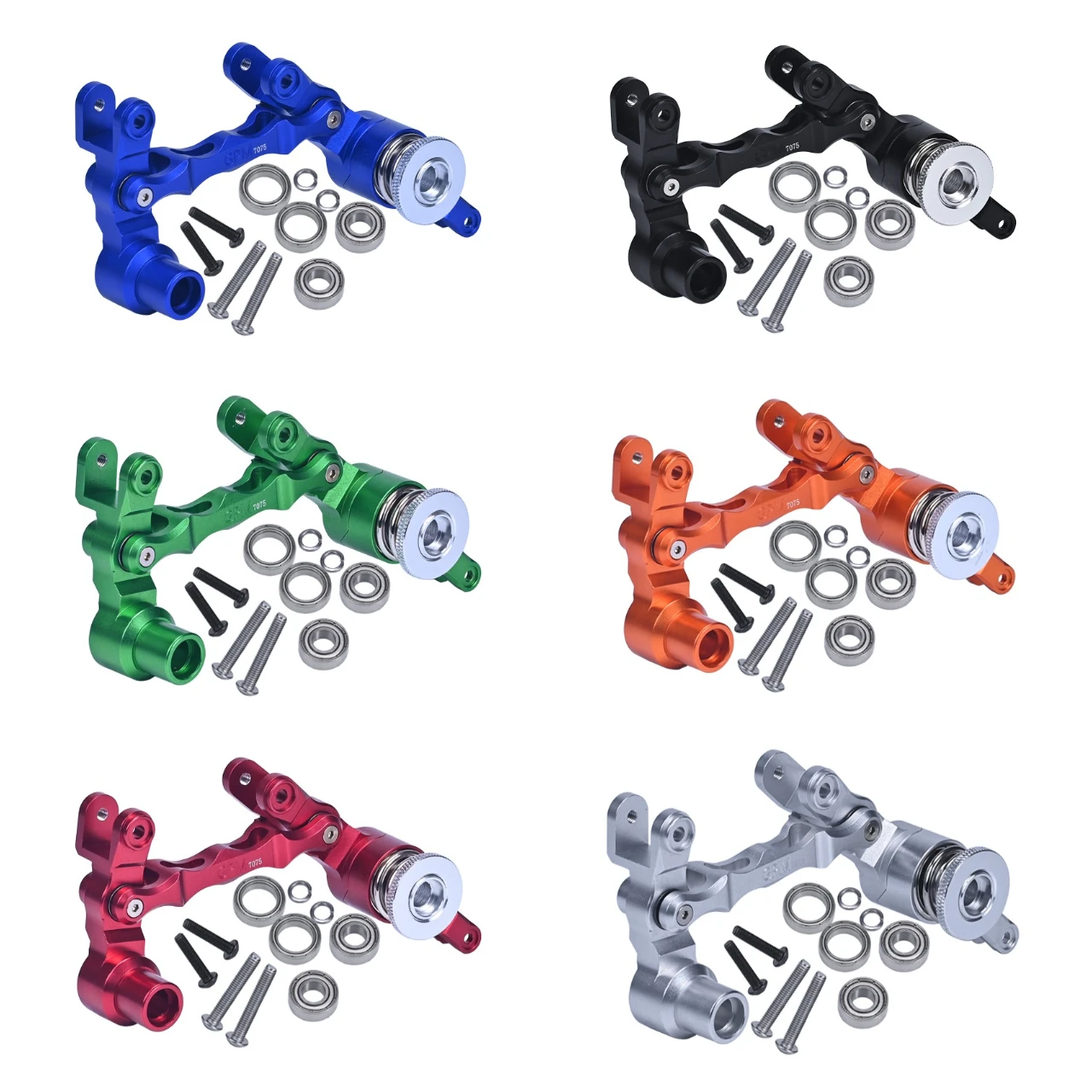 GPM Aluminum 7075 Servo Steering Assembly Bell Crank For TRAXXAS 1/5 X-Maxx 6S 8S - Image 7