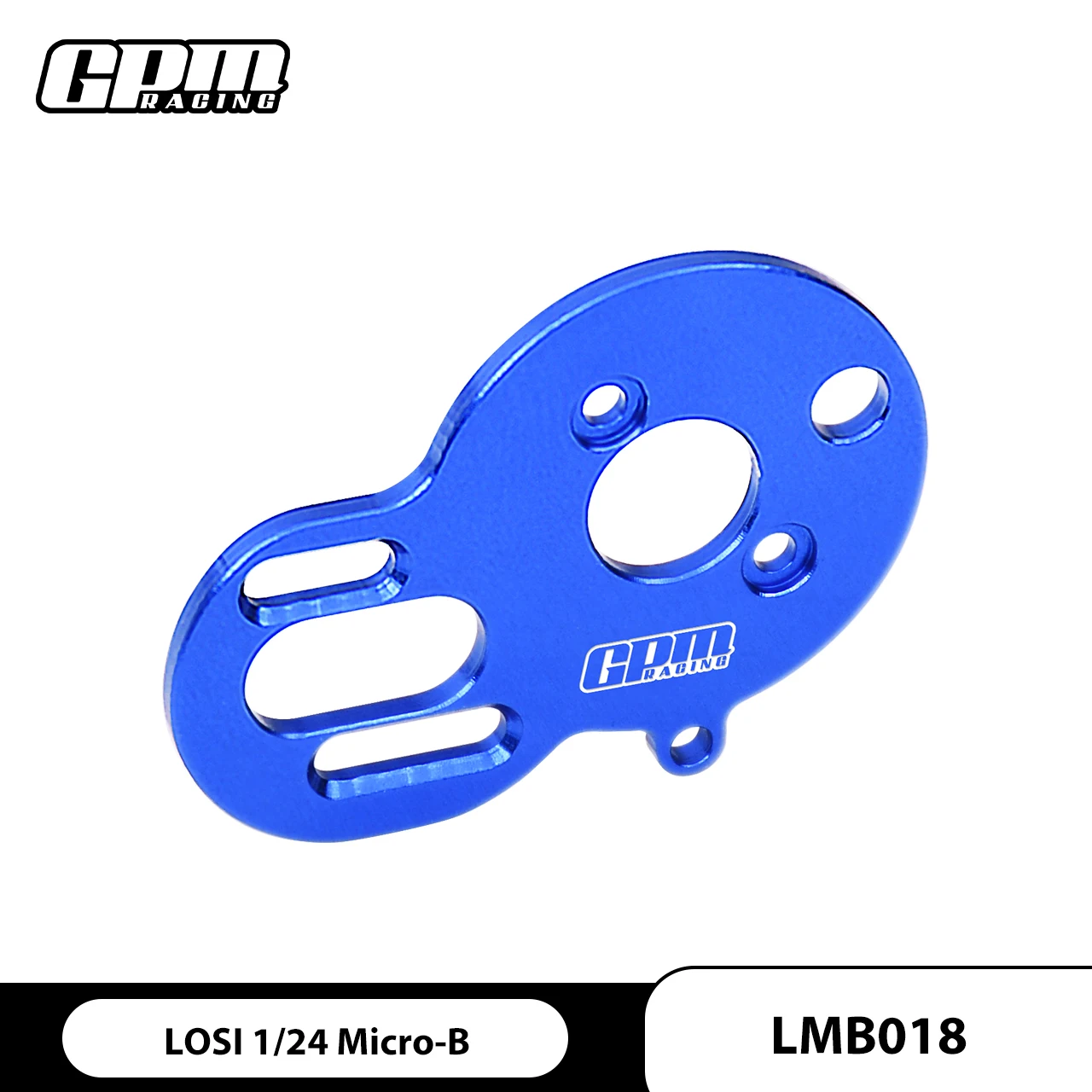 GPM Alloy 7075 Motor Plate compatible HobbyWing 1621 motor For LOSI Micro-B Micro-T - Image 2
