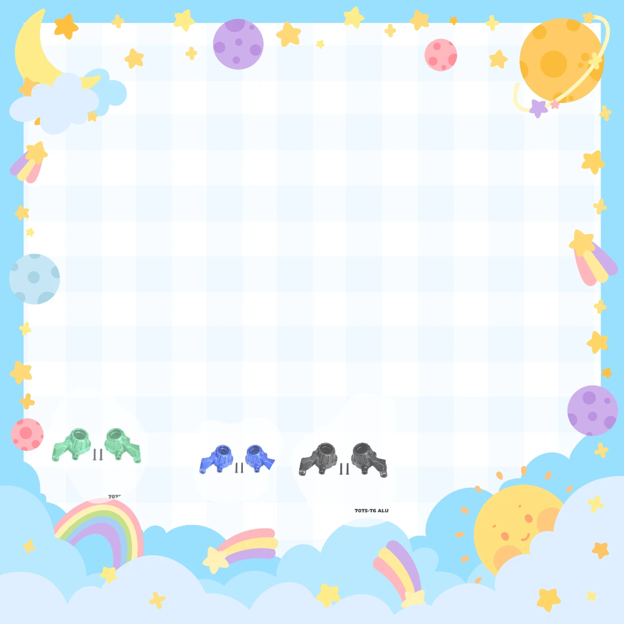 GPM Alloy 7075 Front Steering Blocks for TRAXXAS 1/10 Maxx 1.0 1/8 6S Maxx Slash 8937 - Upgrade Racing Car Parts - Image 7