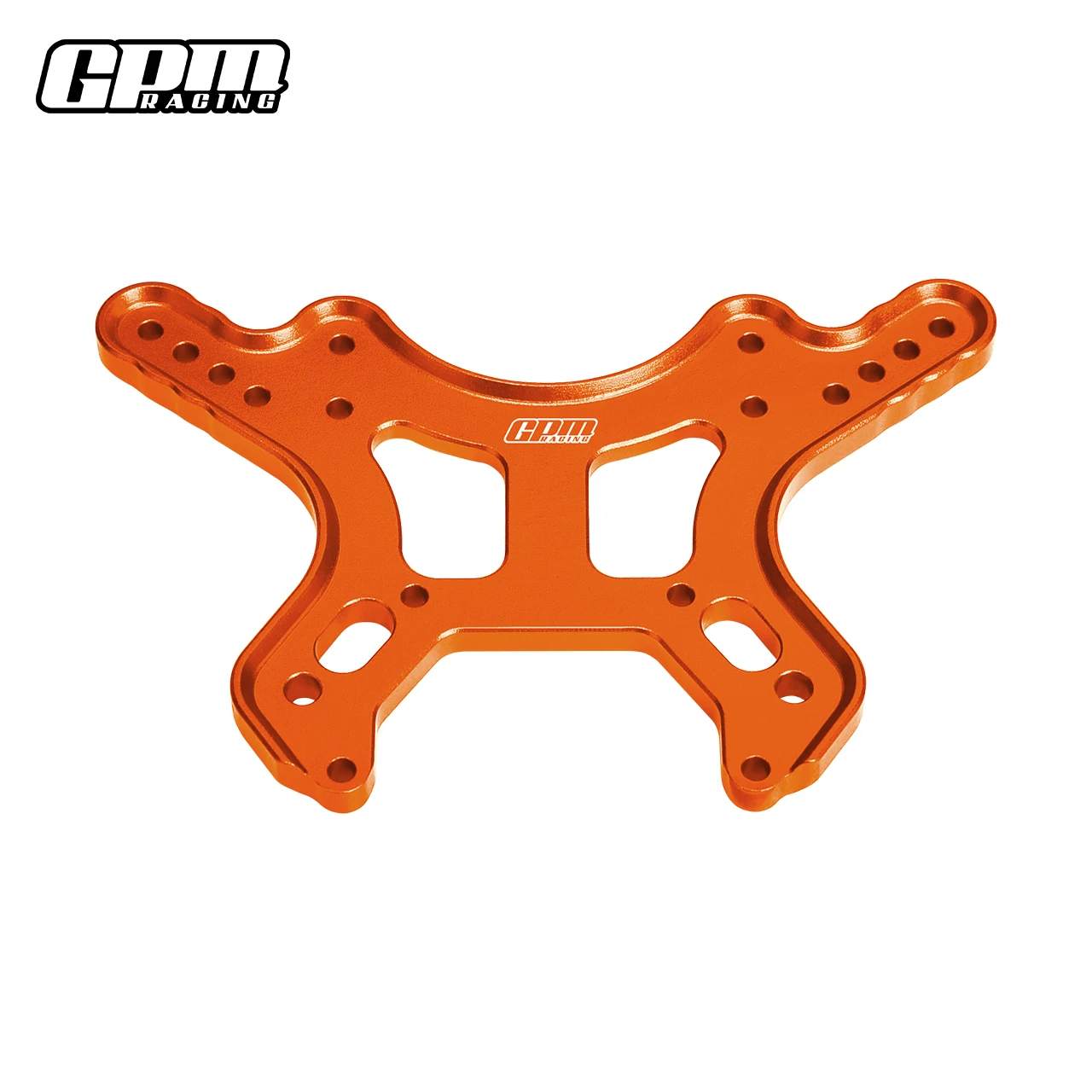 GPM ARRMA 1/8 Kraton 6S Notorious Outcast FireteaAluminum Front Damper Plate - Image 2