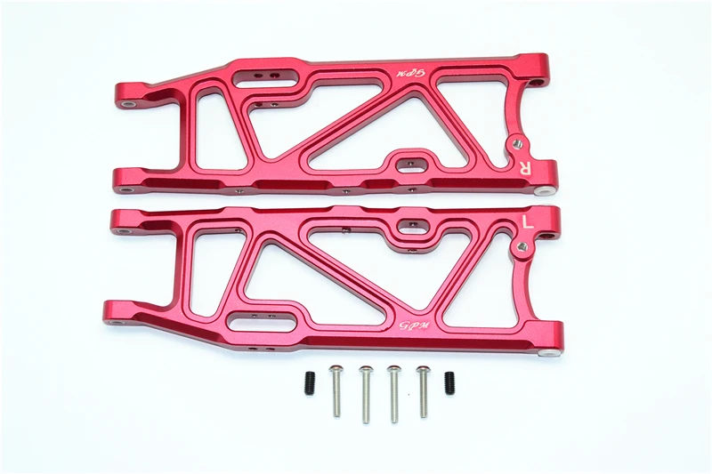 GPM Aluminum Rear Lower Arms For ARRMA 1/8 Kraton Outcast Notorious Big Rock 6S - Image 2