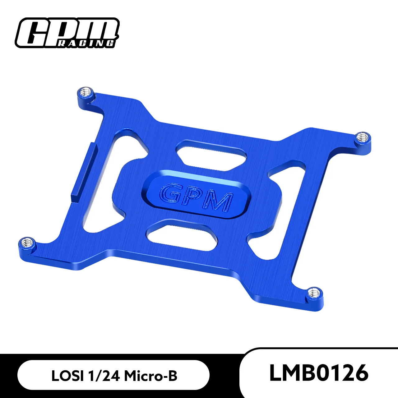 GPM 7075 Alloy With Limit Steps And Sunken Battery Holder For LOSI 1/24 Micro-B - Image 4