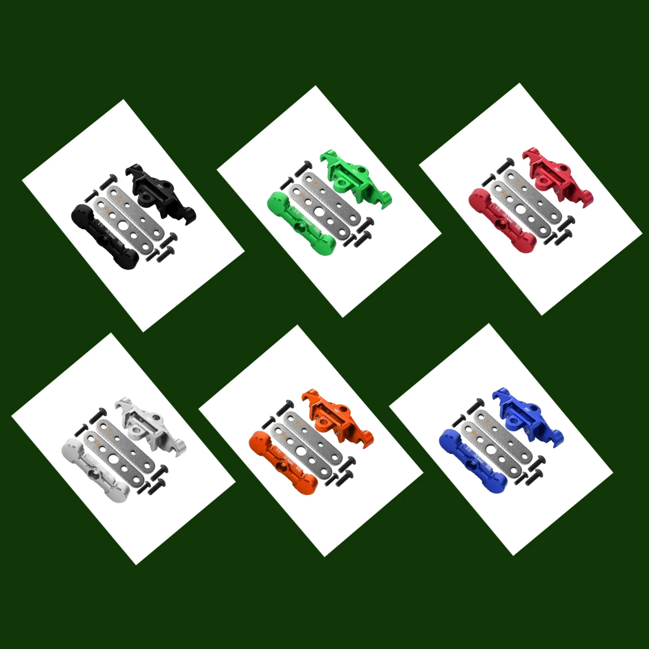 GPM 7075 Alloy Rear Tie Bar Mount&Suspension Pin Retainers TRAXXAS Maxx Slash Maxx - Image 7