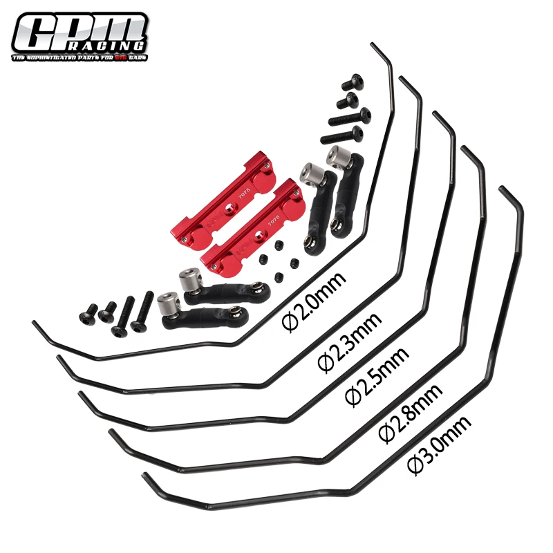 GPM 7075 Alu Sway Bar Mount & Linkage And Wire kit For TRAXXAS Maxx slash 10295 - Image 4