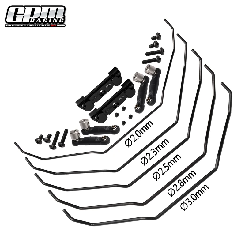 GPM 7075 Alu Sway Bar Mount & Linkage And Wire kit For TRAXXAS Maxx slash 10295 - Image 2