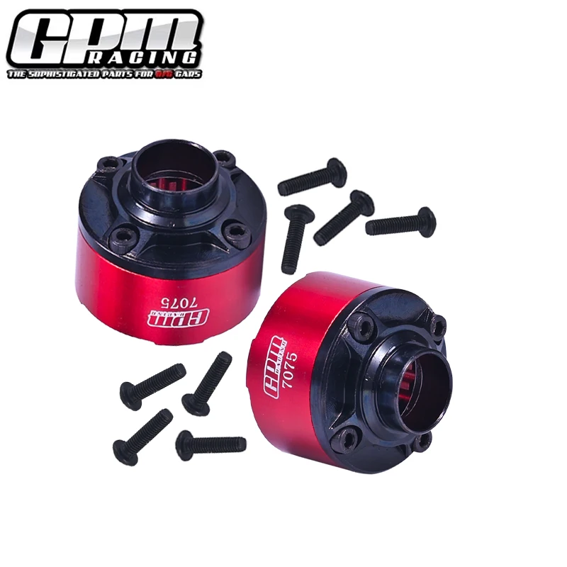 Carbon Steel+Aluminium 7075 Front/Center/Rear Diff Case Set For TRAXXAS XRT X-Maxx - Image 2