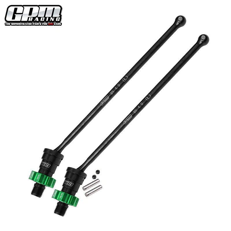 GPM Carbon Steel Front/Rear Driveshaft with 7075 Alloy Hex for TRAXXAS XRT #7895 WideMaxx - Upgrade Racing Accessory - Image 4